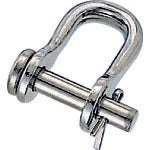 Load image into Gallery viewer, Stainless Steel Half-Round D-Shackle Cotter Pin type  THS6W  TRUSCO
