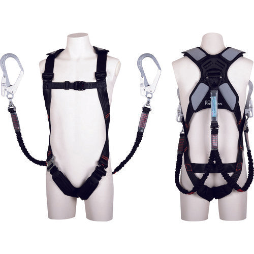 Full Body Harness  TH-SM510-2NV93SV-OT-BLK-L-2R23-JAN-BX  TSUYORON