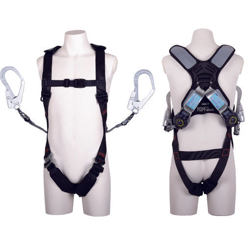 Full Body Harness  TH-SM510-2TR93SV-OT-BLK-L-2R23-JAN-BX  TSUYORON