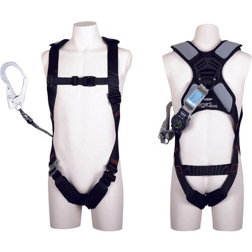 Full Body Harness  TH-SM510-TR93SV-OT-BLK-M-R23-JAN-BX  TSUYORON