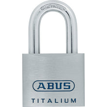 Load image into Gallery viewer, Massive but light padlock with reversible key  TITALIUM 96TI/50  ABUS
