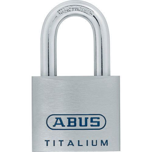 Massive but light padlock with reversible key  TITALIUM 96TI/50  ABUS