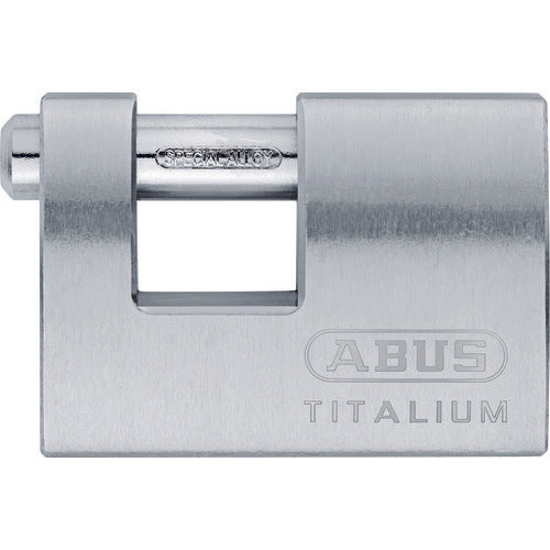 Monobloc padlock with reversible key system  TITALIUM 98TI/70  ABUS