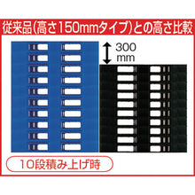 Load image into Gallery viewer, Plastic Pallet  TRSCJLD4-1210E-BK  TRUSCO
