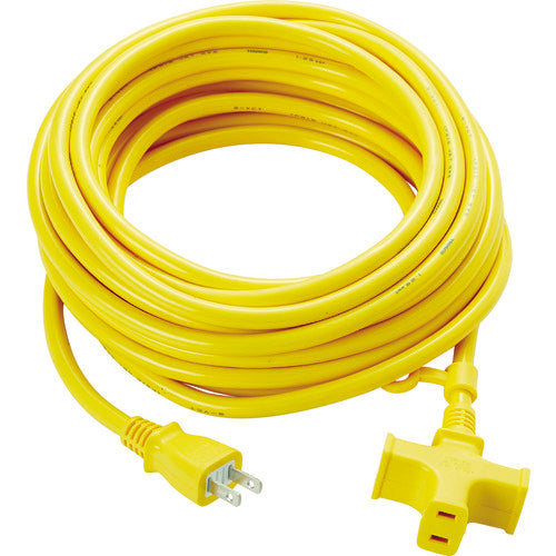 3-socket and Soft type Extension Cord  TKC15-103PSY  TRUSCO