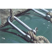 Load image into Gallery viewer, Stainless Steel Long Screw Pin D-Shackle  TLNS-10  TRUSCO
