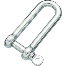 Load image into Gallery viewer, Stainless Steel Long Screw Pin D-Shackle  TLNS-12  TRUSCO
