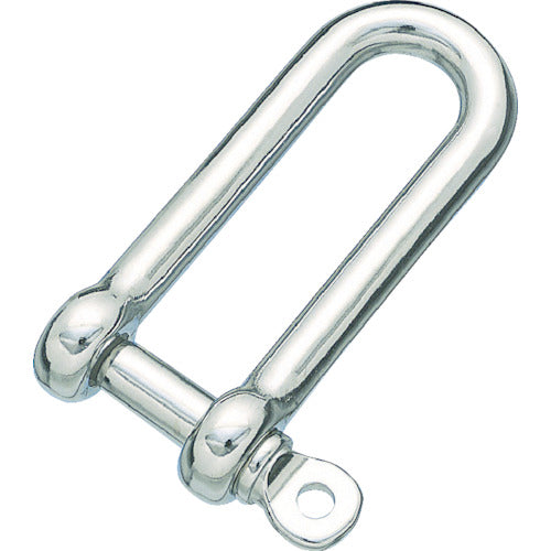 Stainless Steel Long Screw Pin D-Shackle  TLNS-12  TRUSCO