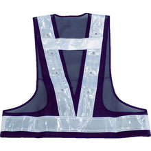 Load image into Gallery viewer, LED Safety Vest(Red Blue Alternation Blinking)  TLWH-RB  TRUSCO
