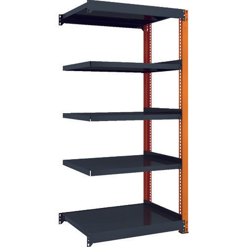 TM3 type Medium-Duty Boltless Shelving(Weight Capacity:300kg per Shelf)  TM3-6375B BK  TRUSCO