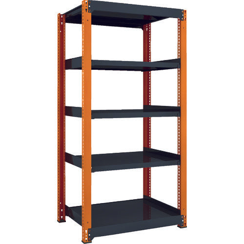 TM3 type Medium-Duty Boltless Shelving(Weight Capacity:300kg per Shelf)  TM3-6375 BK  TRUSCO