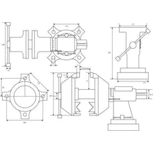 Load image into Gallery viewer, Multi Combi Vice  TMCV-125  TRUSCO
