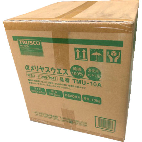 Economy Cotton Scrubbing Cloth  TMU-10A  TRUSCO