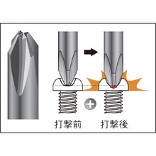 Load image into Gallery viewer, Screwdriver for Broken Screws  TND-2-100  TRUSCO
