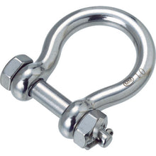 Load image into Gallery viewer, Stainless Steel Safety Anchor Shackle Bolt type  TOBS-10  TRUSCO
