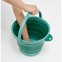Load image into Gallery viewer, Folding Bucket (8 L)  TORB-GN  TRUSCO
