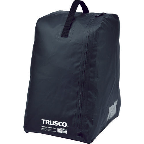 Tarpauling Bag For Boots  TPBC-BK  TRUSCO