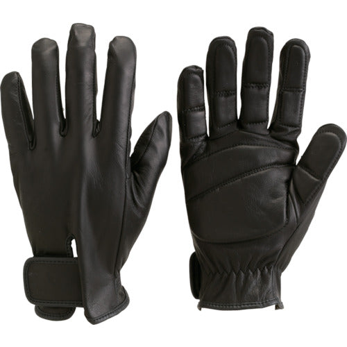 Vibration & Isolation Tacky Leather Gloves  TPG854-LL  TRUSCO