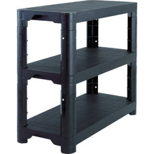 Load image into Gallery viewer, Light-Duty Plastic Rack  TPT-K2233C-BK  TRUSCO
