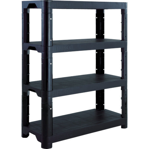 Light-Duty Plastic Rack  TPT-K3234C-BK  TRUSCO