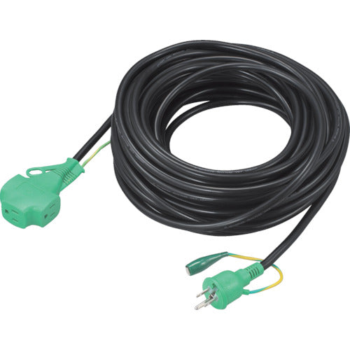 Extension Cord with Triple Pokkin and Ground  TPVS-20E  TRUSCO