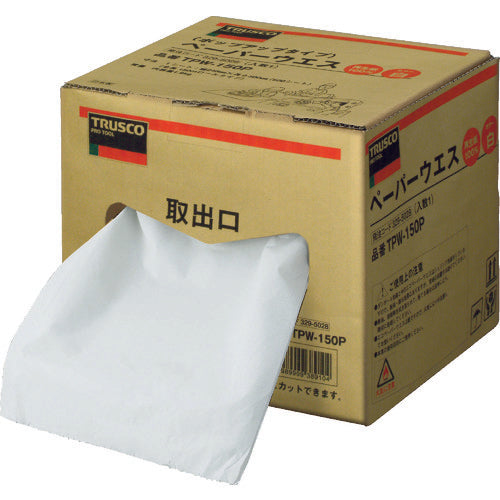 Roll Paper Wiper(Pop-up type Recycled Paper 100%)  TPW-150P  TRUSCO