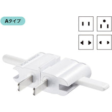 Load image into Gallery viewer, Travel Adaptors for Overseas  TR-AD4W  SANWA
