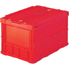 Load image into Gallery viewer, Thin type-Foldable Container  TR-C50B-R  TRUSCO
