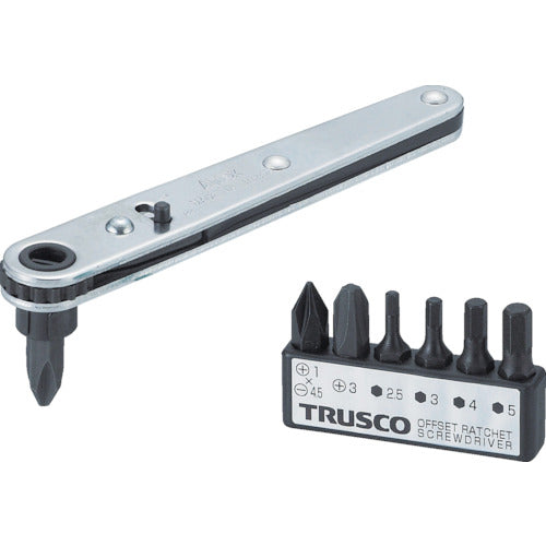 Offset type Ratchet Screwdriver  TRD-417  TRUSCO