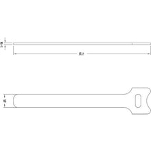 Load image into Gallery viewer, Magic Cable Tie  TRMGT-150B  TRUSCO
