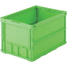 Load image into Gallery viewer, Thin type-Foldable Container  TR-O50B-GN  TRUSCO
