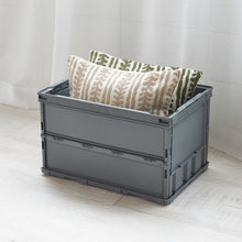 Load image into Gallery viewer, Thin type-Foldable Container  TR-O50B-GY  TRUSCO
