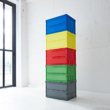 Load image into Gallery viewer, Thin type-Foldable Container  TR-O50B-R  TRUSCO
