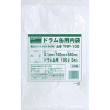 Load image into Gallery viewer, Plastic Bag for Drum  TRP-100  TRUSCO
