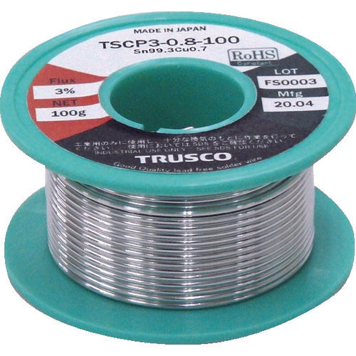 Low Cost Lead Free Resin Flux Cored Solder  TSCP3-0.8-100  TRUSCO