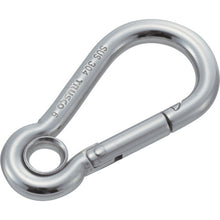 Load image into Gallery viewer, Stainless Steel Spring Hook with Gromment  TSF-10A  TRUSCO
