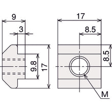Load image into Gallery viewer, Nut  TSFB007  TRUSCO

