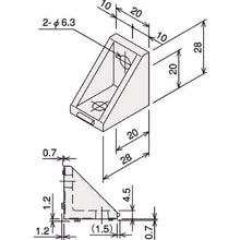 Load image into Gallery viewer, Bracket  TSFJ018  TRUSCO
