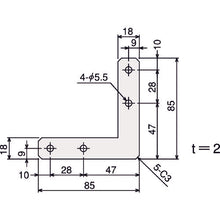 Load image into Gallery viewer, Bracket  TSFJ109S  TRUSCO
