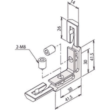 Load image into Gallery viewer, Bracket  TSFK610S  TRUSCO
