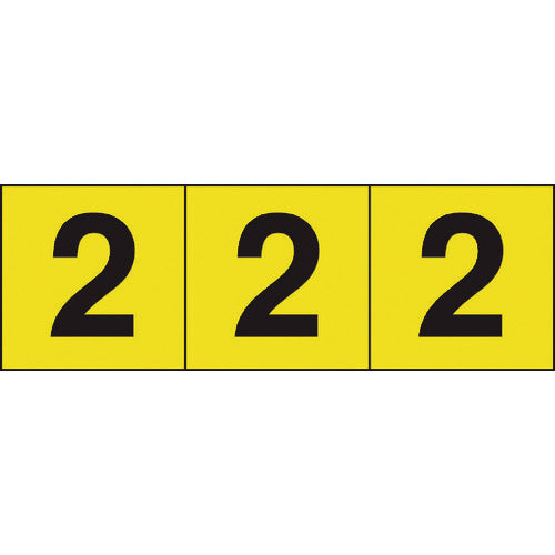 Number Sticker  TSN-30-2-Y  TRUSCO