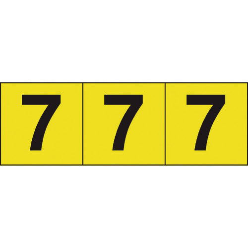 Number Sticker  TSN-30-7-Y  TRUSCO