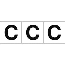 Load image into Gallery viewer, Alphabet Sticker  TSN-30-C  TRUSCO
