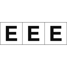 Load image into Gallery viewer, Alphabet Sticker  TSN-30-E  TRUSCO
