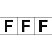 Load image into Gallery viewer, Alphabet Sticker  TSN-30-F  TRUSCO
