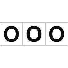 Load image into Gallery viewer, Alphabet Sticker  TSN-30-O  TRUSCO
