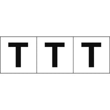 Load image into Gallery viewer, Alphabet Sticker  TSN-30-T  TRUSCO
