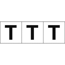 Load image into Gallery viewer, Alphabet Sticker  TSN-50-T  TRUSCO
