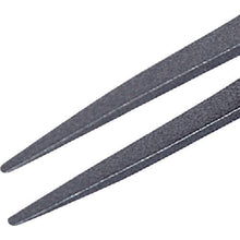 Load image into Gallery viewer, Rubber Grip Non-Adhesive Processing Stainless Tweezers  TSP-226  TRUSCO

