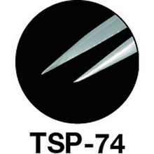 Load image into Gallery viewer, High Precise Stainlesssteel Tweezers  TSP-74  TRUSCO
